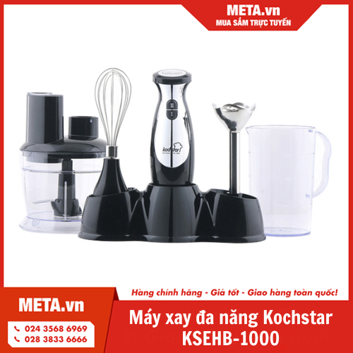 Máy xay sinh tố đa năng cầm tay 7 trong 1 Kochstar KSEHB-1000 