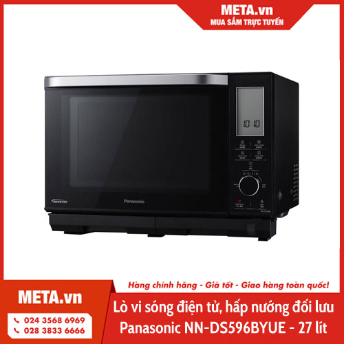 Lò vi sóng điện tử, hấp nướng đối lưu Panasonic NN-DS596BYUE