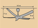Kích thước quạt trần bao nhiêu? Cách chọn quạt trần theo kích thước