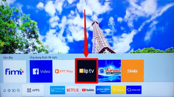Cách kích hoạt ClipTV trên tivi