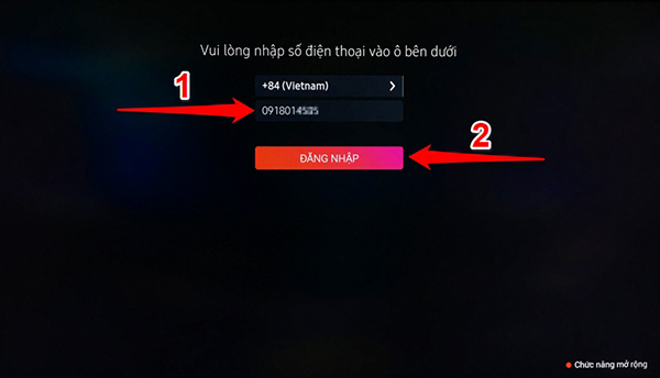 Cách kích hoạt FPT Play trên TV Samsung