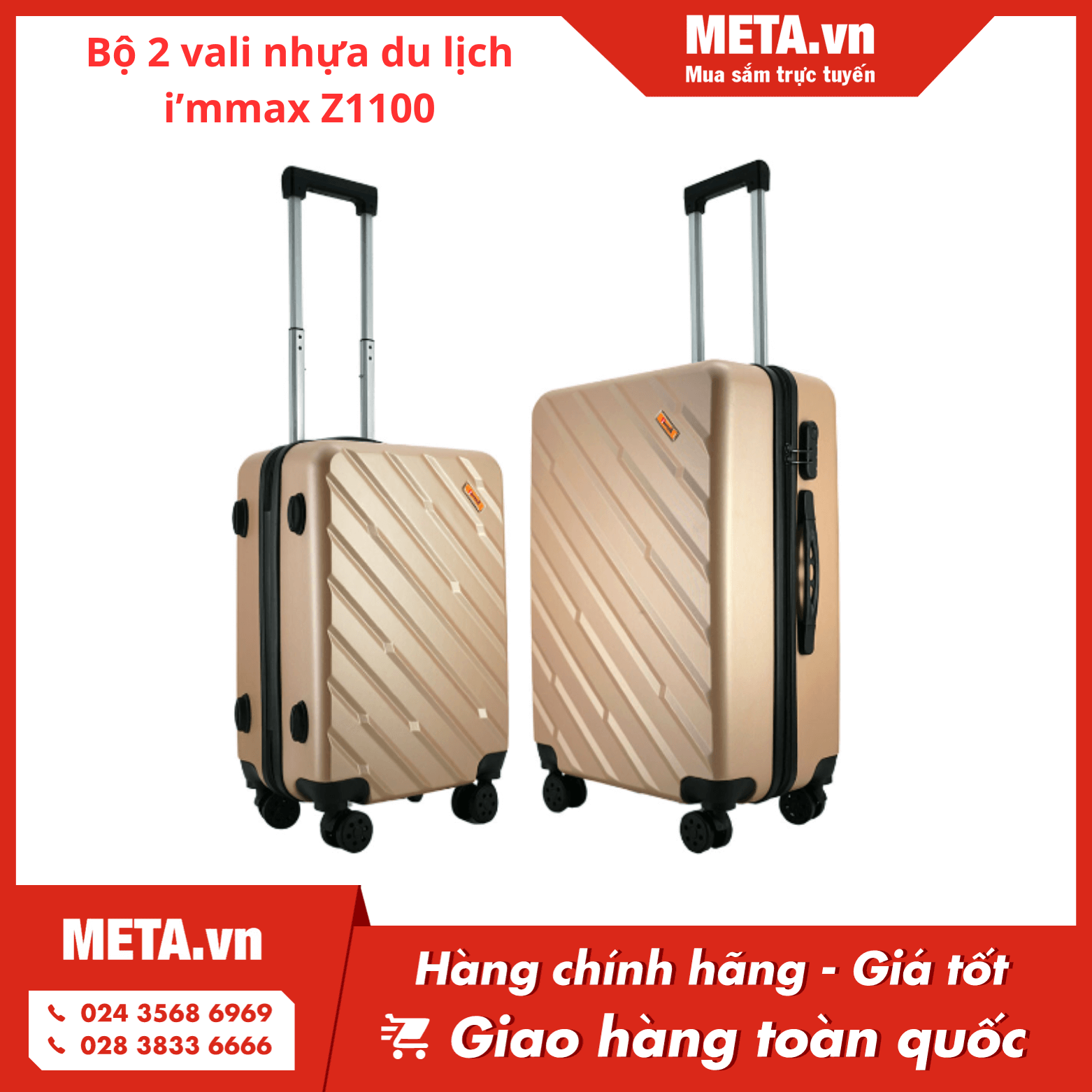 Mua ngay Vali Trip P803A 20 inch