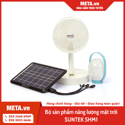 Bộ sản phẩm năng lượng mặt trời SUNTEK SHM1