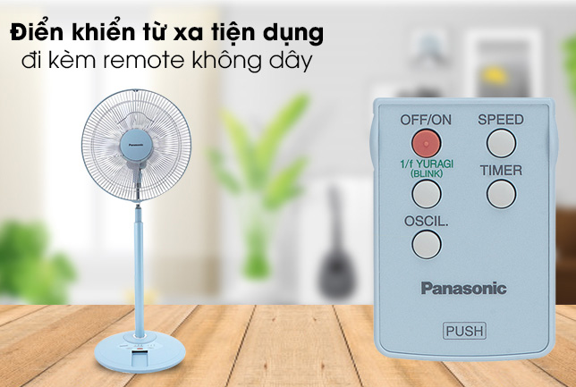 Review quạt đứng có điều khiển sẽ thuận tiện hơn