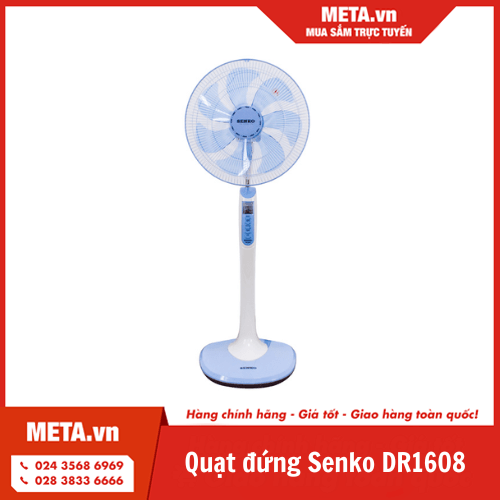 Quạt đứng Senko có điều khiển từ xa DR1608