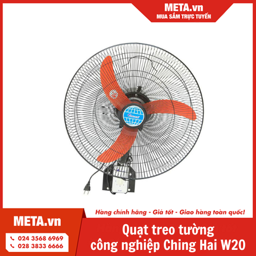 Quạt treo tường công nghiệp Ching Hai W20