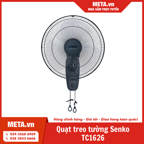 Quạt treo tường Senko TC1626