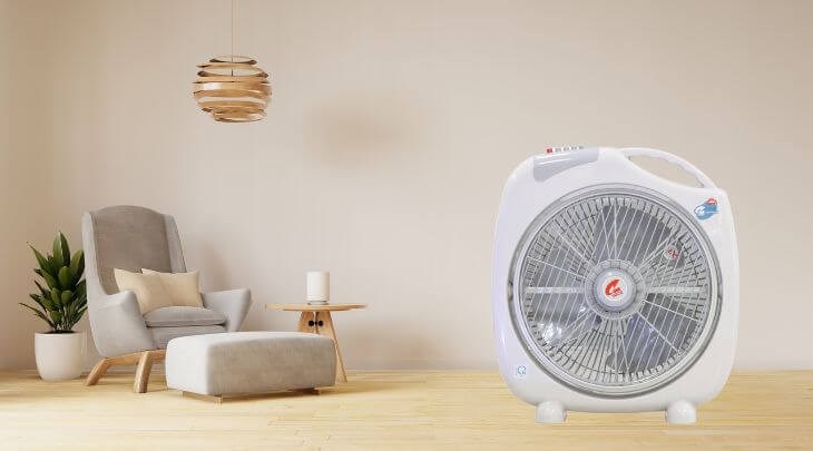 Ưu tiên quạt hộp có độ ồn thấp