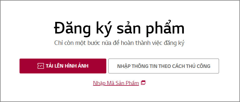 Hướng dẫn kích hoạt bảo hành tivi LG qua website