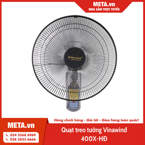 Quạt treo tường Vinawind QTT400X-HĐ