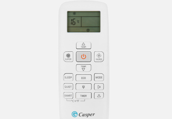 Cách hẹn giờ trên điều hòa, máy lạnh Casper mẫu 4