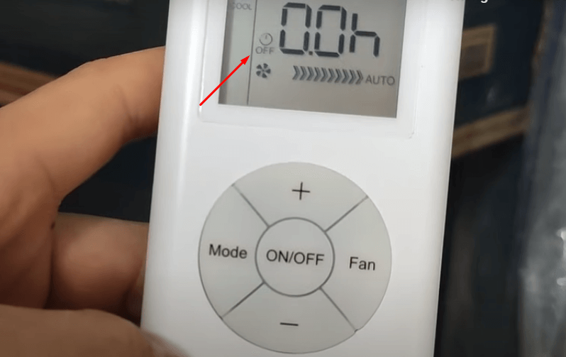Nhấn nút Timer 2 lần để cài đặt thời gian hẹn giờ tắt điều hòa Casper