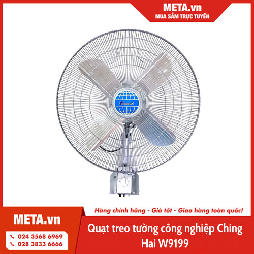 Quạt treo tường công nghiệp Ching Hai W9199