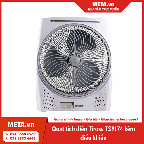 Quạt tích điện Tiross TS9174