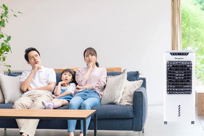 Lưu ý khi dùng quạt điều hòa cho phòng kín
