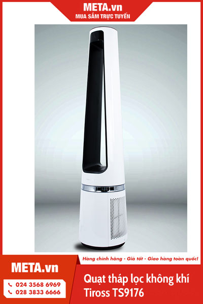 Quạt tháp không cánh và lọc không khí Tiross TS9176