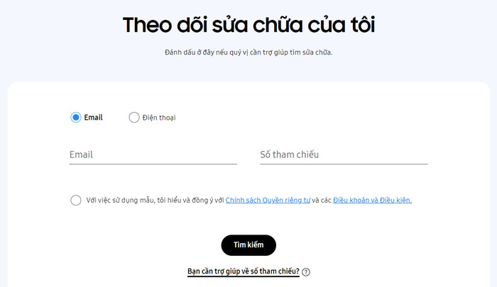 Cách kiểm tra tình trạng sửa chữa tủ lạnh Samsung