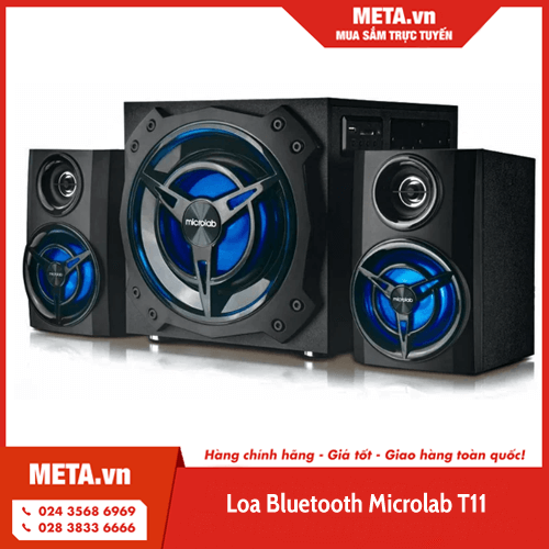 Loa bluetooth có đèn Microlab T11