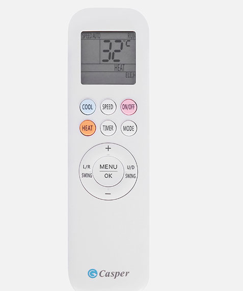 Cách sử dụng điều khiển điều hòa Casper YKR T 021E