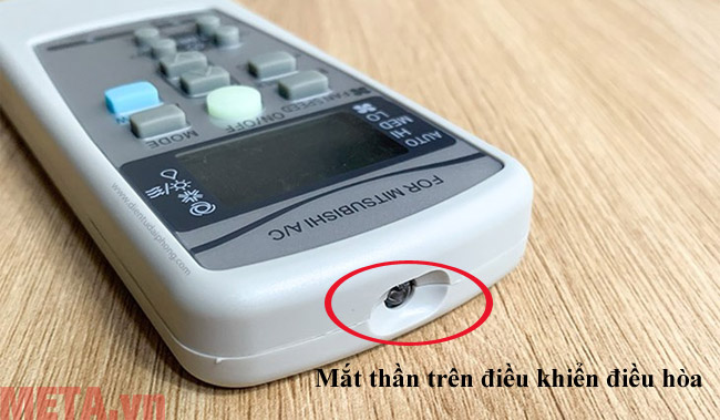 Mắt thần trên điều khiển điều hòa, máy lạnh