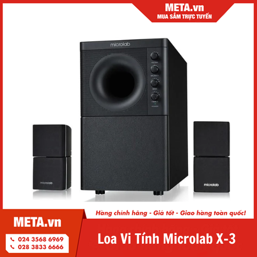 Loa Vi Tính Microlab X-3 2.1