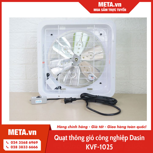 Quạt thông gió công nghiệp Dasin KVF-1025