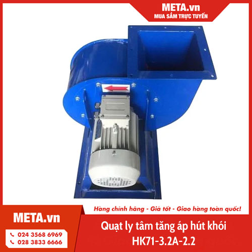 Quạt ly tâm tăng áp hút khói HK71-3.2A-2.2 