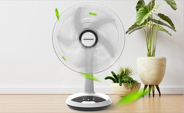 Sạc pin cho quạt định kỳ dù không sử dụng