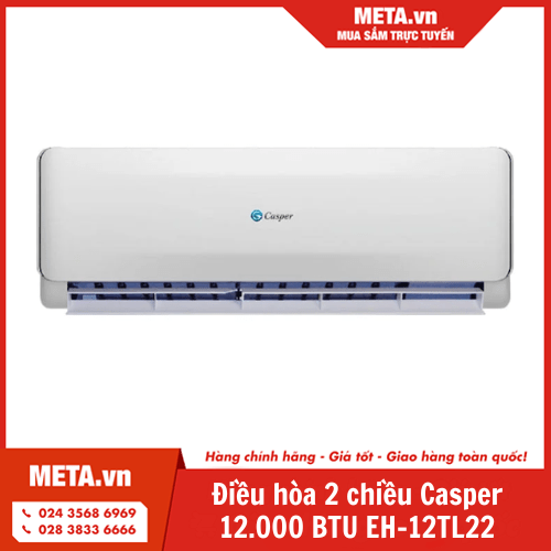 Điều hòa 2 chiều Casper 12.000 BTU EH-12TL22