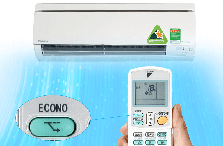 Cách sử dụng chế độ ECO trên điều hòa Daikin