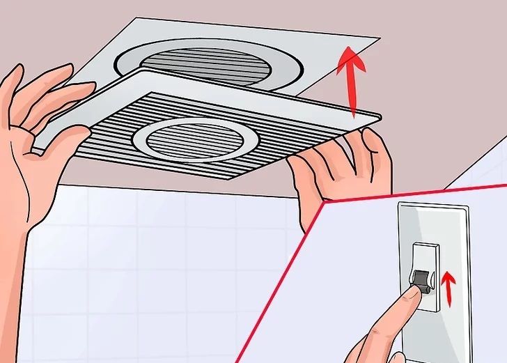 Lắp lưới chắn quạt
