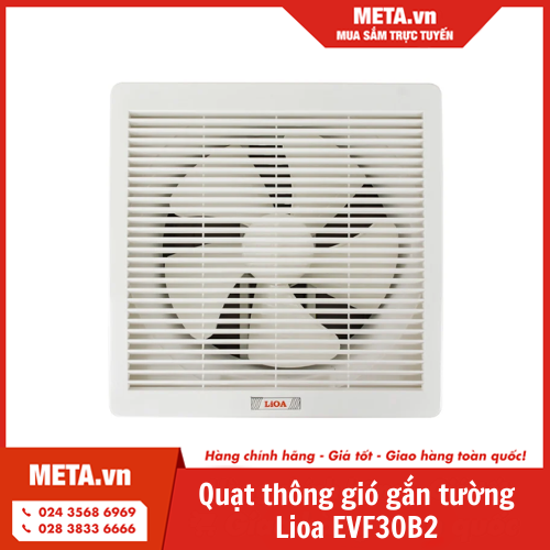 Quạt thông gió gắn tường Lioa EVF30B2