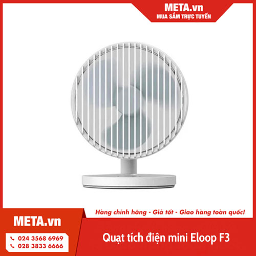 quạt tích điện mini Eloop F3