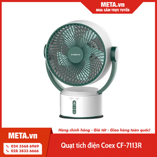 quạt tích điện Coex CF-7113R