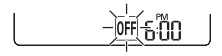 Chữ OFF bên dưới cùng của màn hình