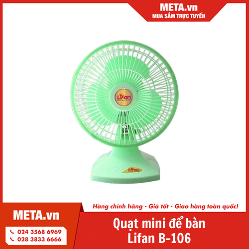 Quạt mini để bàn Lifan B-106