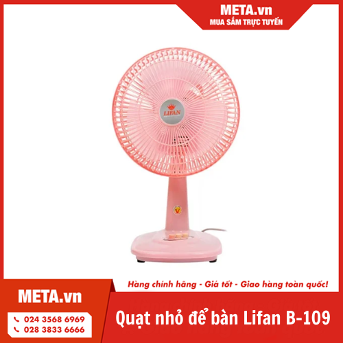 Quạt nhỏ để bàn Lifan B-109 (Màu giao ngẫu nhiên)