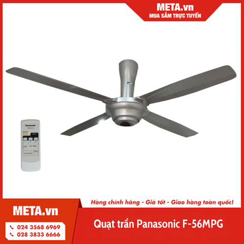 Quạt trần Panasonic 4 cánh F-56MPG