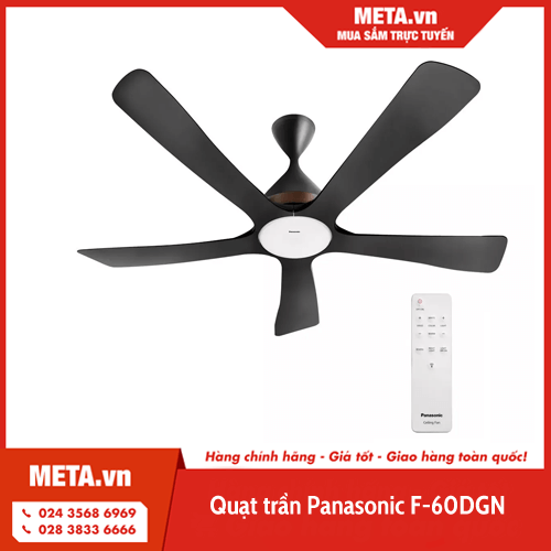 Quạt trần 5 cánh Panasonic F-60DGN