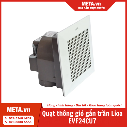 Quạt thông gió gắn trần Lioa EVF24CU7