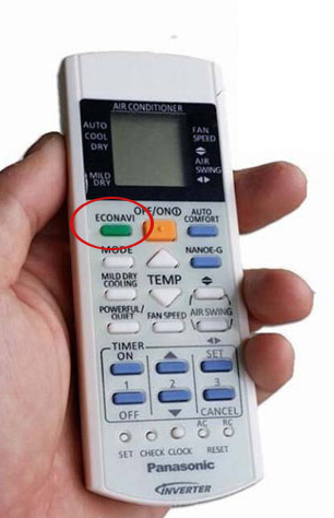 Econavi trên điều hòa là gì?