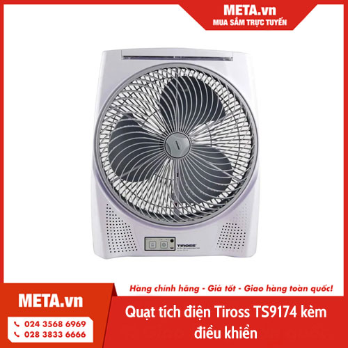 Quạt tích điện Tiross TS9174