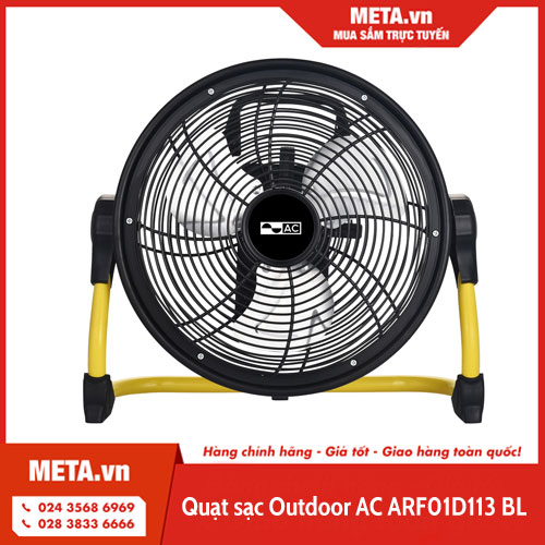 Quạt sạc Outdoor AC ARF01D113 BL