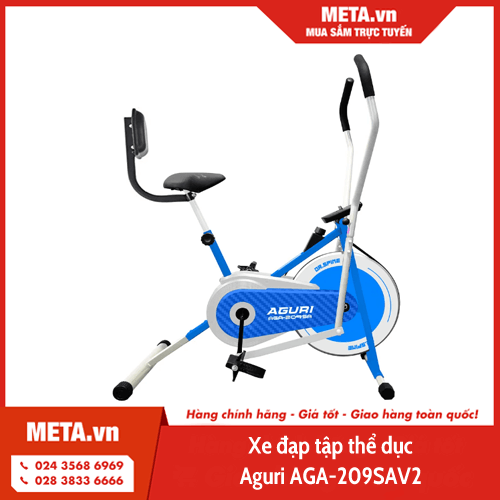 Xe đạp tập thể dục toàn thân Aguri AGA-209SA