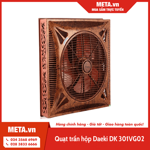 Quạt trần hộp Daeki DK 301VG02