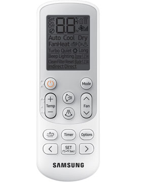hình ảnh điều khiển điều hòa Samsung mẫu 3