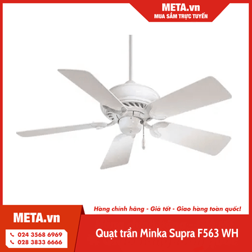 Quạt trần Minka Supra F563 WH