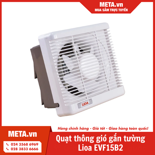 Quạt thông gió gắn tường Lioa EVF15B2