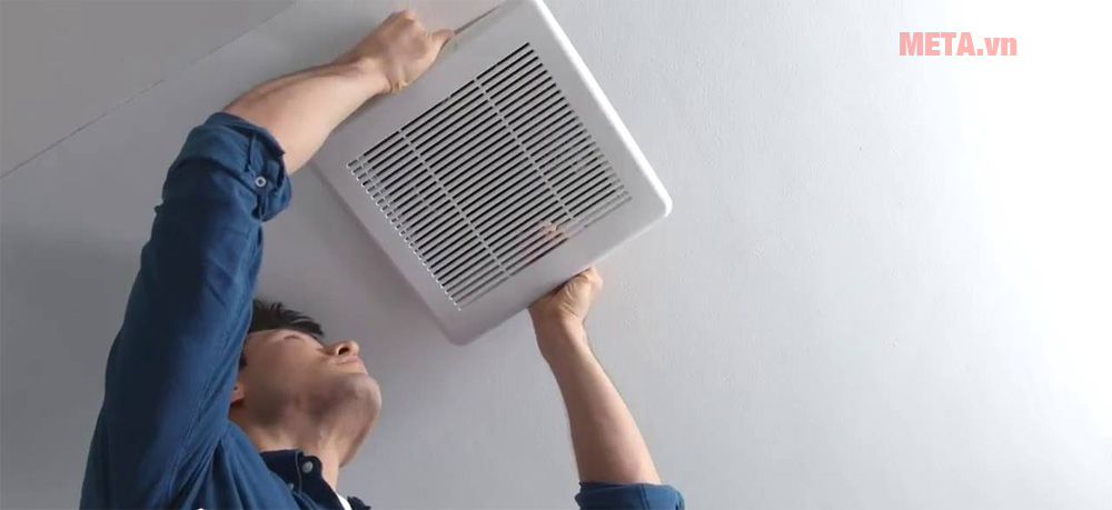 Cách lắp quạt thông gió phòng ngủ
