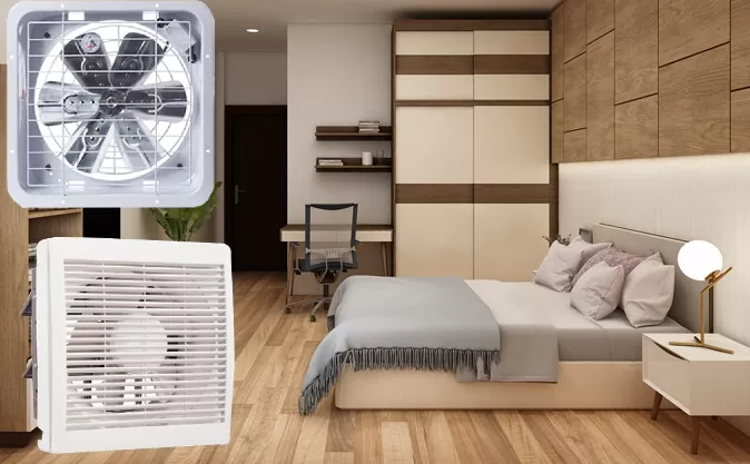 Nên chọn quạt thông gió phòng ngủ 1 chiều hay 2 chiều